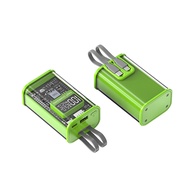 Dipprun DIY Power Bank 21700 Battery Charger Case PD 22.5 W Fast Charging Case 10000mAh Polymer Batt