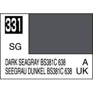MRHOBBY - MRCOLOR C331 DARK SEAGRAY BS381C 638