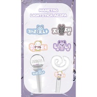 NAMETAG LIGHTSTICK | DECO AESPA LIGHTSTICK
