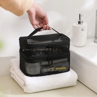 Organizer Bag Mesh Work Cosmetic Storage Two Layers (GC-181)