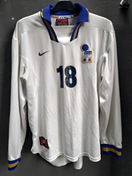 Jersey Original Italy 1996 Away Roberto Baggio LS