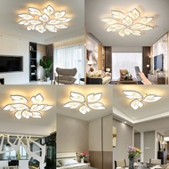 Ceiling light modern simple LED three color ceiling light household living room ceiling light bedroo