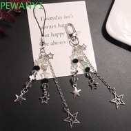 PEWANY1 Y2K Phone Chain, Key Chains Phone Charm Y2K Star Phone Pendant, Y2K Aesthetics Key Chain Sty