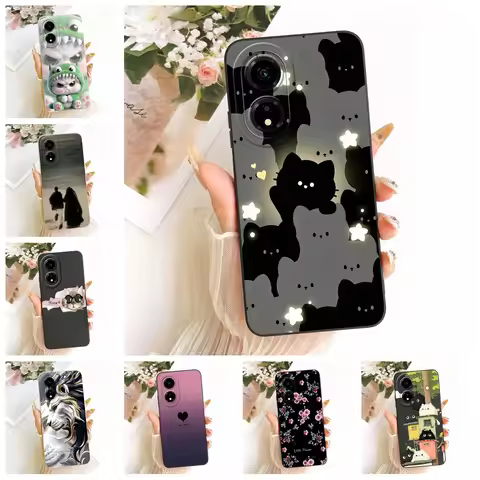 Phone Case For Honor X5 Plus Cover Fashion Cute Cat Funny Pattern Silicone Casing For Honor X5Plus W