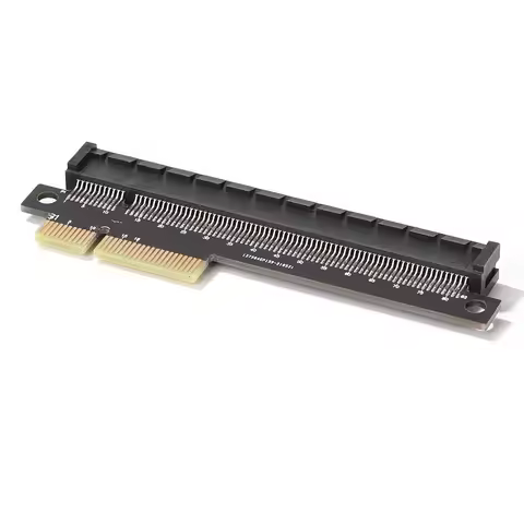 PCIE 4X to 16X Riser Card Expansion Steering Adapter PCI Express Riser Card x4 to x16 Video Graphics