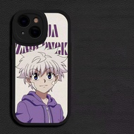 เคสโทรศัพท์สำหรับ Iphone 11 12 13 14 Pro Max 12 11 XR XS 6 6S 7 8 Plus SE 3เคส Hunter×killua ซิลิโคน