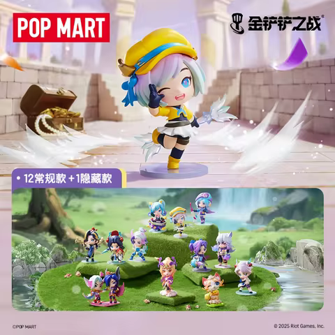 Genuine POP MART Golden Spatula Little Hero Series Vol.2 Blind Box Figures Ornaments Collectible Mod