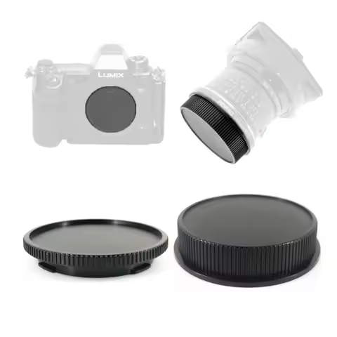 Camera Front Body Cap / Lens Rear Cover for Leica T TL TL2 CL SL SL2 SL3 Panasonic S1 S1R Sigma FP L