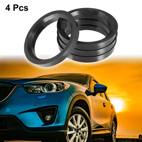 X Autohaux 4pcs Plastic Car Wheel Hub Centric Rings Wheel Bore Center 70.1-54.1 70.1-56.1 70.1-56.6 
