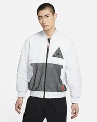 S.G NIKE KYRIE PROTECT JACKET 飛行外套 法老之眼 拼接 男裝 白灰 CK6671-043