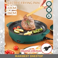 ELECTRIC FRYING PAN Frying Plate Non Stick Grill Baking Pancake Barbecue Home BBQ Pan Periuk Dapur Elektrik