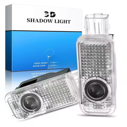 2pcs Led Car Door Welcome Light Logo Projector Laser For Audi A1 A3 A4 A5 A6 B5 B6 B7 B8 C5 C6 C7 A7