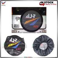 Perodua Kembara ASR 4x4 PVC Rear Wheel Spare Tyre Cover Black