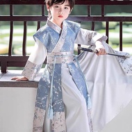 Boys Hanfu Style Chinese Ancient Costume Ancient Style Chinese Style Chinese Boys Handsome Costume C