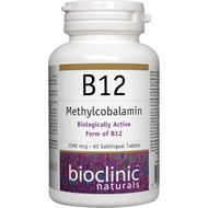 Bioclinic Naturals - B12 Methylcobalamin 1000 mcg 60 loz