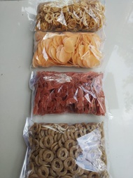1 KG KRUPUK MENTAH ISI 4 MACAM KRUPUK IWAK/KRUPUK INCIN/KRUPUK UDANG/ KRUPUK KEONG