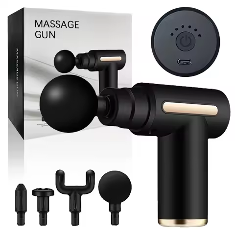 Mini Fascia Gun Wireless Massage Gun Muscle Relaxation Massage Equipment Neck Membrane Cervical Spin