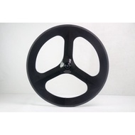 Wheelset 3 Spoke Roadbike 700cc Carbon Fiber