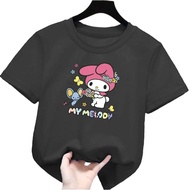 baju kaos anak perempuan my melody Tshirt kids my melody 1-12tahun k.076