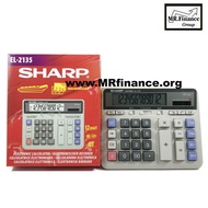 เครื่องคิดเลขตั้งโต๊ะชาร์ป Sharp EL-2135 WE (สีขาว) ของใหม่ ของแท้
