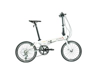 DAHON (ASSEMBLED) SPEED P18 ADULT 20” FOLDING BIKE - WHITE