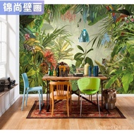 Plantain Leaf Seamless Wallpaper Plant Tropical Rainforest Southeast Asia 5d Wallpaper Wallpaper TV 