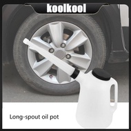 Kool Oil Measuring Container 5Litre Automotive Oil Dispenser Oil Jugs with Flexible Spout for Automo