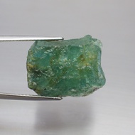 พลอย ก้อน ดิบ มรกต เอมเมอรัล ธรรมชาติ แท้ ( Unheated Natural Emerald ) หนัก 20.96 กะรัต