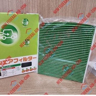 (ORIGINAL) DENSO TOYOTA INNOVA 2016, ALPHARD, VELLFIRE, HILUX REVO GREEN CABIN AIR FILTER - 014535-3