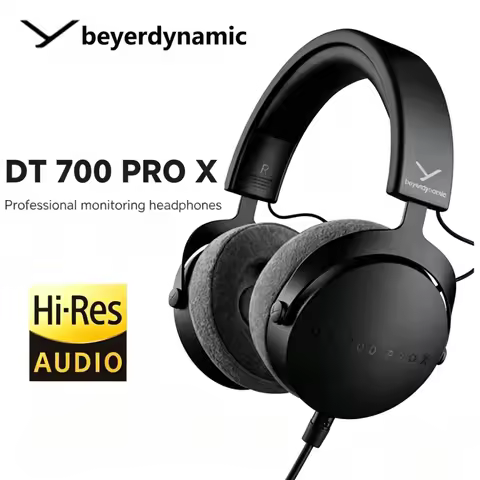 Beyerdynamic DT 700 PRO X Closed Back Headphone HiFi Stereo Deep Bass Wired Professional Studio Moni