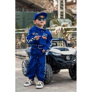 BLUE Car Racing Costume (cars mcqueen/hotwheels/Ferrari/lamborghini)Pretend Play Birthday Photoshoot