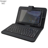 2024New!!Universal Tablet Case With Keyboard Stand Function Travel Portable Sleeve Removable Keyboard Cover PU Leather Keyboard Folio Case Cover Compatible For 7/8 Inches IOS Android Windows System Tablet