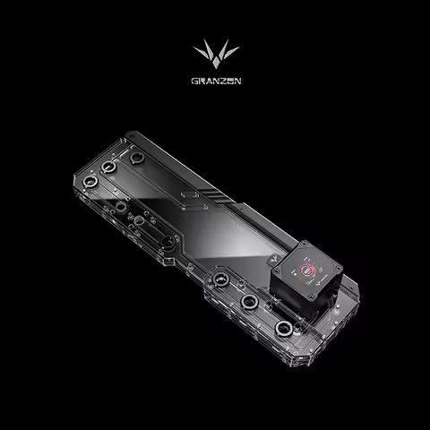 Granzon Acrylic Distro Plate Reservoir for ASUS ROG Hyperion GR701 Computer Case Water Cooler/Combo/