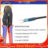 [Hot-Sale] YF-125 Heat Shrinkable Connector Crimping Tool Ratchet Wire Crimping Pliers Ratchet Terminal Crimping Tool Durable Easy to Use Reusable