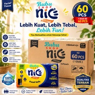 (1 BOX) NICE TISSUE 360 strands 1 box carton/ 60 pcs NICE TISSUE NEW PACKAGING