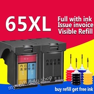 Compatible hp 65 ink hp65xl refillable ink cartridge for HP 2600 2620 2622 2624 2655 3720 3721 3723 