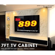 [EE LIFE DESIGN] [FREE INSTALLATION] 7FT TV CABINET / 7 x 5 FT TV CABINET / 7FT TV WALL CABINET *REA