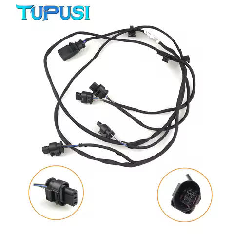 For Audi A4 S4 B8 8K Avant Quattro AL4 PDC Sensor Line Cable Parking Aid System Wiring Harness Front