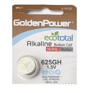 [SG] [1 Piece] Golden Power 625GH Alkaline Button Battery