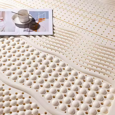 Queen Size Natural Latex Mattress 60x80in(152x203cm) 15cm(6in) Free Shipping