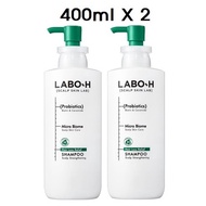 [ LABO-H ] 1+1 Set LABOH Probiotics Relief Hair Loss Shampoo 400ml / Relief Hair Loss Shampoo / LABO H Anti Hair Loss Shampoo/ LABOH Probiotics Shampoo / Protein Scalp Care Shampoo