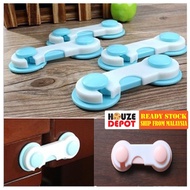 Baby Child Multi Function Safety Lock - Cupboard / Cabinet Door / Drawer / Closet Security Lock