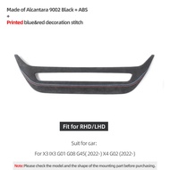 New car interior cover Tpic For X3 G01 G45 X4 G02 Ix3 G08 Center Console CD Panel Trim Cover Wrap Ca