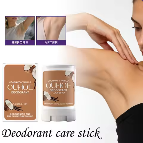 Underarm Deodorant Stick Gentle Skin Friendly Fresh Clean Scent Daily Comfortable Roll Up Care Stick