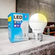 5W 5 Watt White & Yellow LED Bulb Warm White/