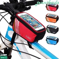 JENNIFERDZ Bicycle Mobile Phone Bag Bike Accessories Bike Bag Frame Front Top Tube Bag Bike Phone Bag Handlebar Pouch Cycling Bag Bicycle Bags