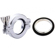 Clamp 304 Stainless Steel Fluorine Rubber Bracket Secure Fixation Practical