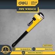 Deli Pipe Wrench / Kunci Pipa 8 10 36 48 inch Material Carbon EDL25XX