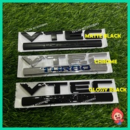 Honda civic FC Logo Emblem Vtec Turbo MatteBlack Chrome Glossy Black Honda civic fc Honda CRV CR-V H