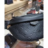 LV__belt bag M44812 all black Empreinte embossed leather 3KSJ